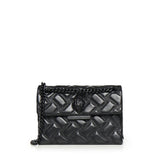 Mini bag Kensington Drench in pelle 7376600109 BLACK KURT GEIGER 