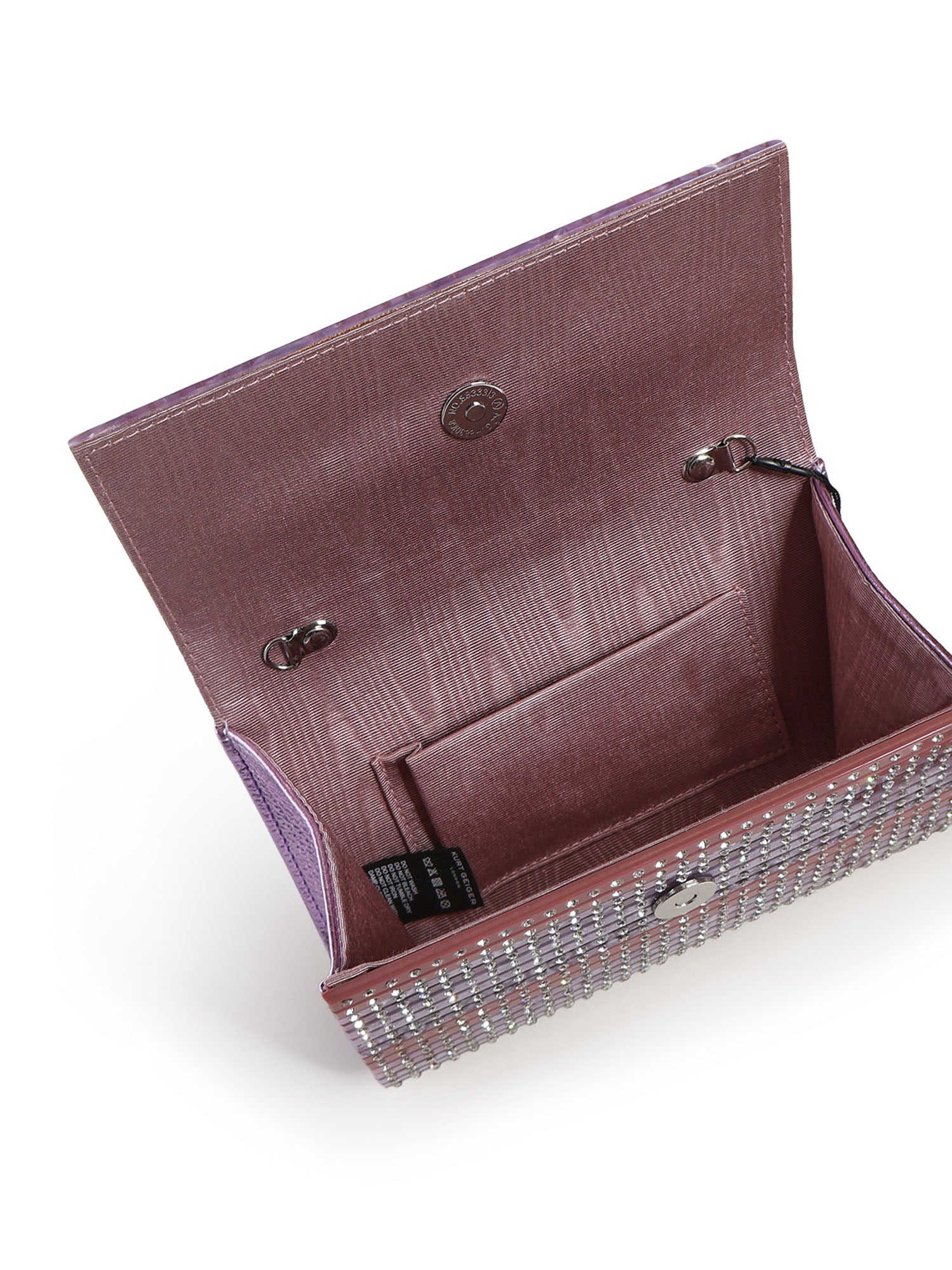 Clutch Party Eagle con logo 8764092979 VIOLA KURT GEIGER 