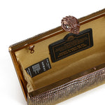 Clutch Crystal Kensington 9102940609 BEIGE KURT GEIGER 