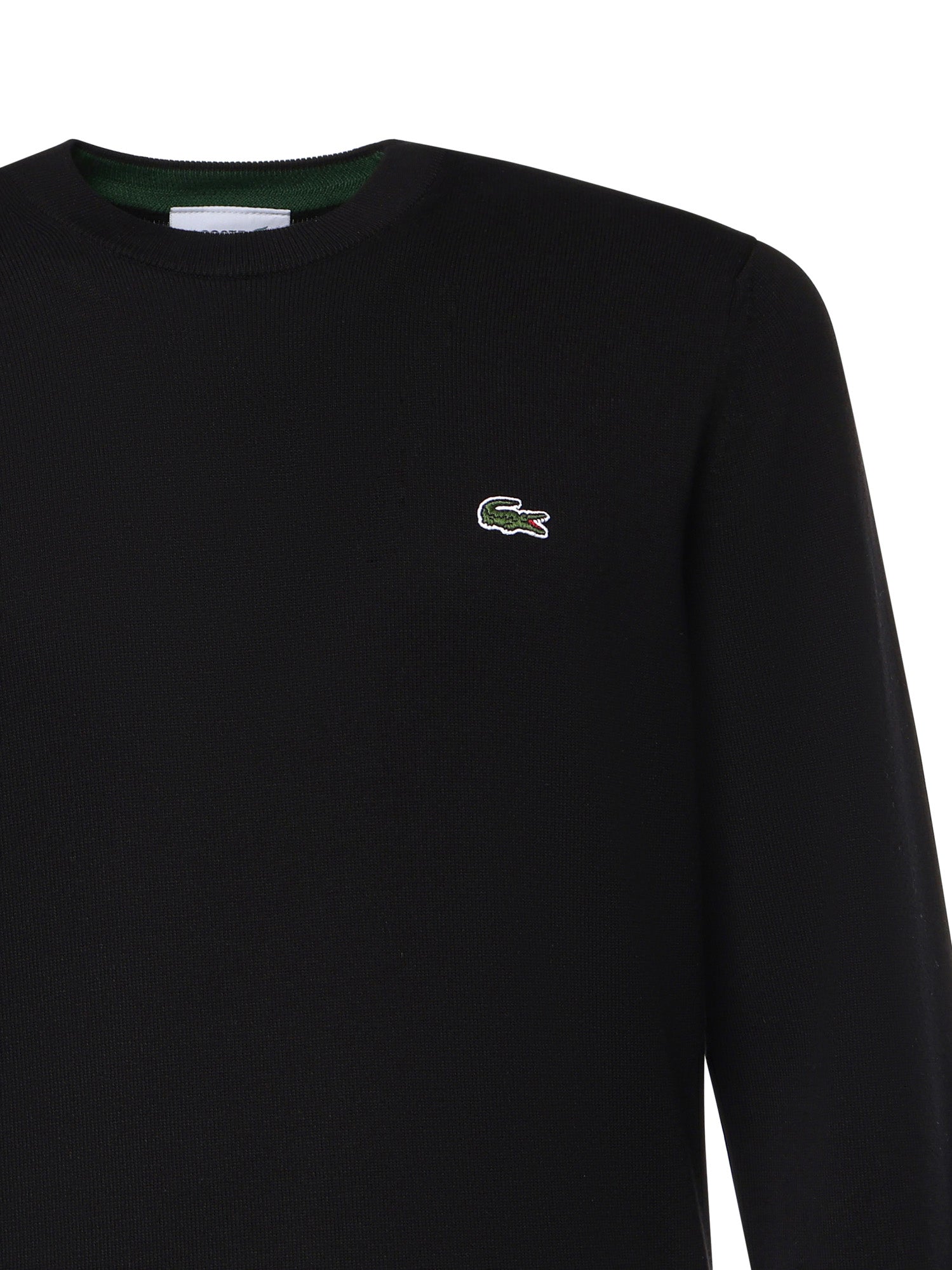 Pullover in cotone con logo AH1985 031 LACOSTE 