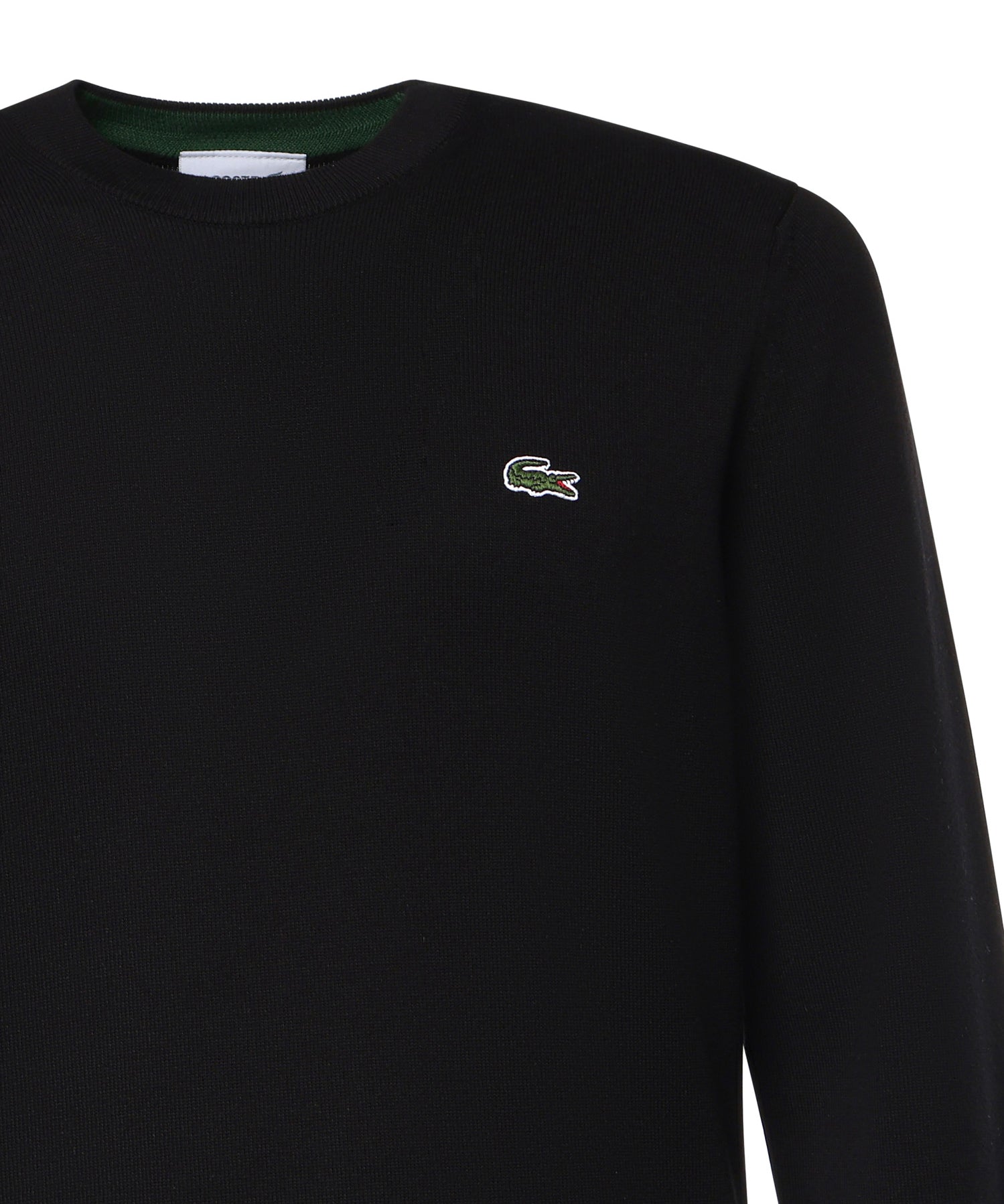 Pullover in cotone con logo AH1985 031 LACOSTE 
