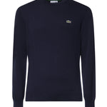 Pullover in cotone con logo AH1985 166 LACOSTE 