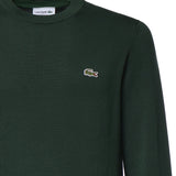 Pullover in cotone con logo AH1985 YZP LACOSTE 