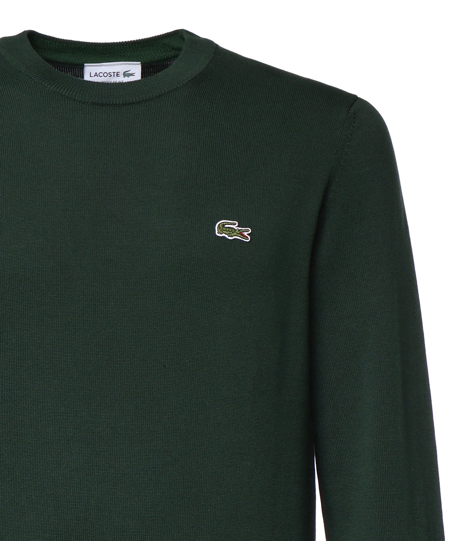 Pullover in cotone con logo AH1985 YZP LACOSTE 