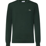 Pullover in cotone con logo AH1985 YZP LACOSTE 