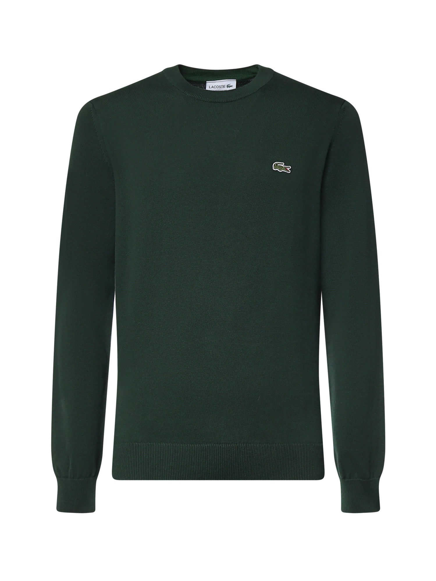 Pullover in cotone con logo AH1985 YZP LACOSTE 