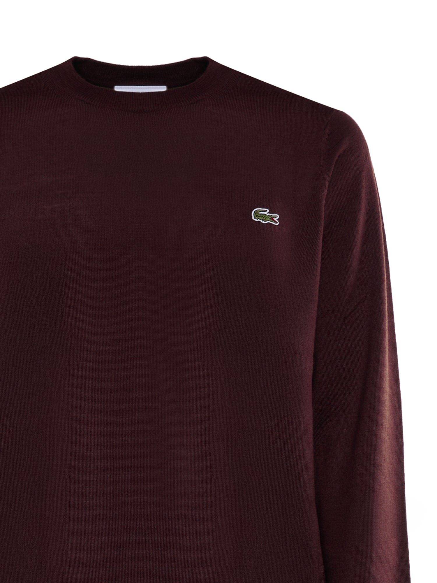 Pullover in misto lana con logo AH3225 3KE LACOSTE 