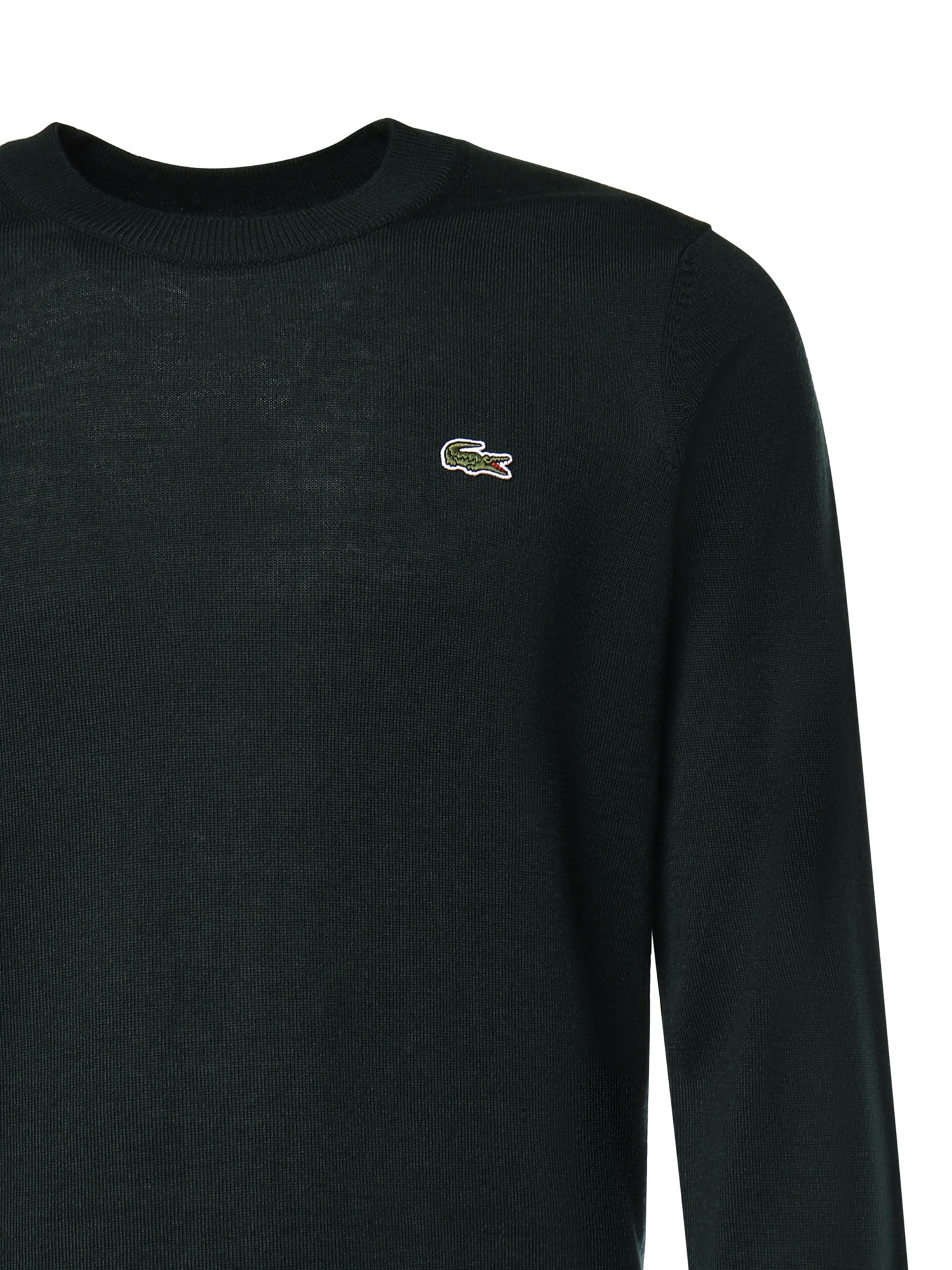 Pullover in misto lana con logo AH3225 YZP LACOSTE 