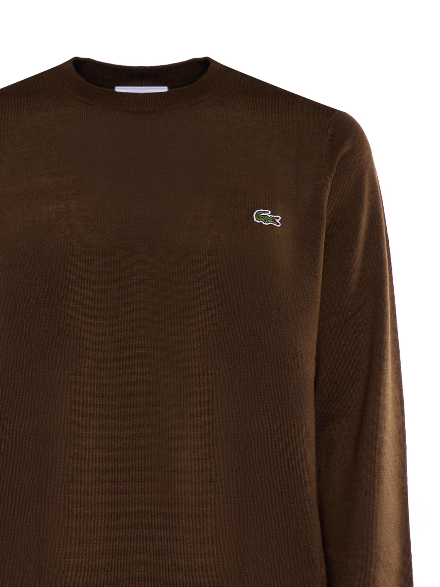 Pullover in misto lana con logo AH3225 Z7X LACOSTE 