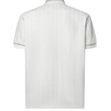 Polo in jacquard con monogramma DH1417 4IW LACOSTE 