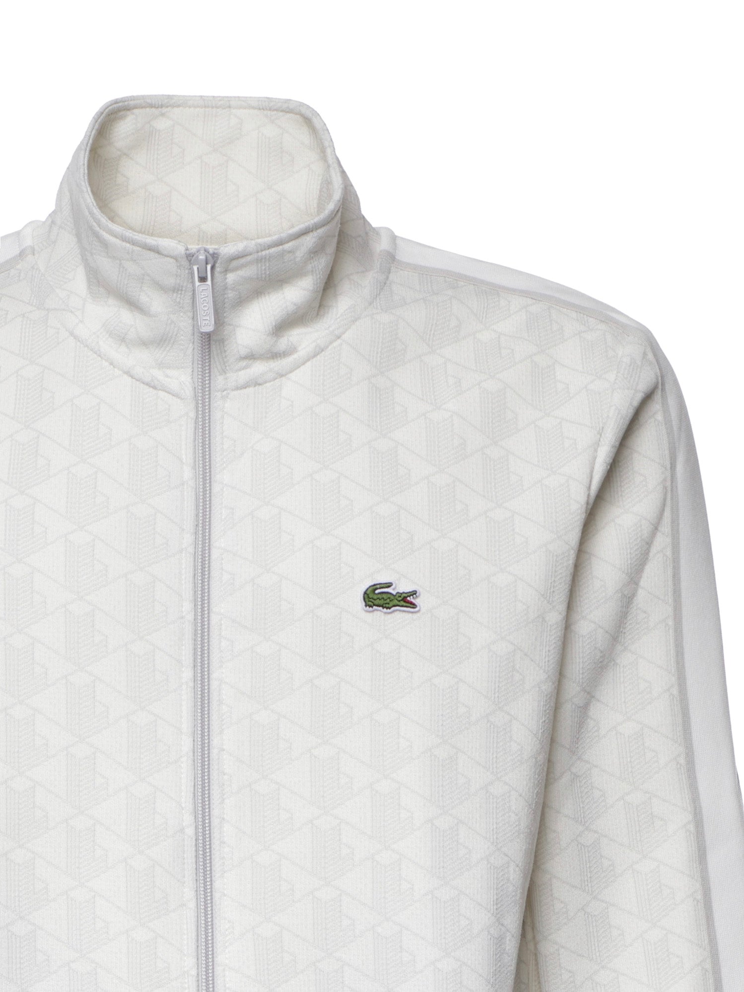 Giacca di tuta in jacquard SH1368 4IW LACOSTE 
