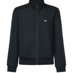Giacca in jacquard con logo SH1368 SPU LACOSTE 