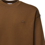 Felpa in cotone con logo SH7745 DPD LACOSTE 