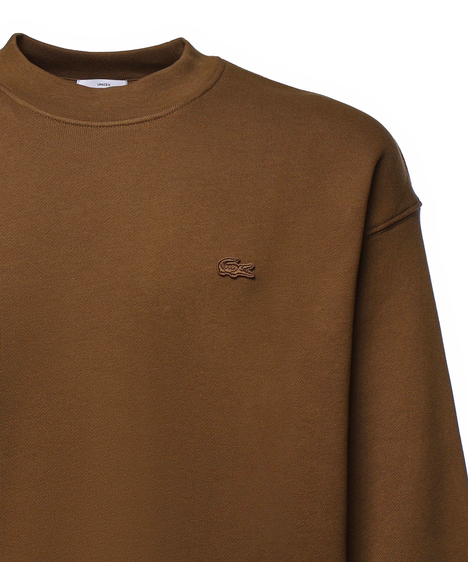 Felpa in cotone con logo SH7745 DPD LACOSTE 