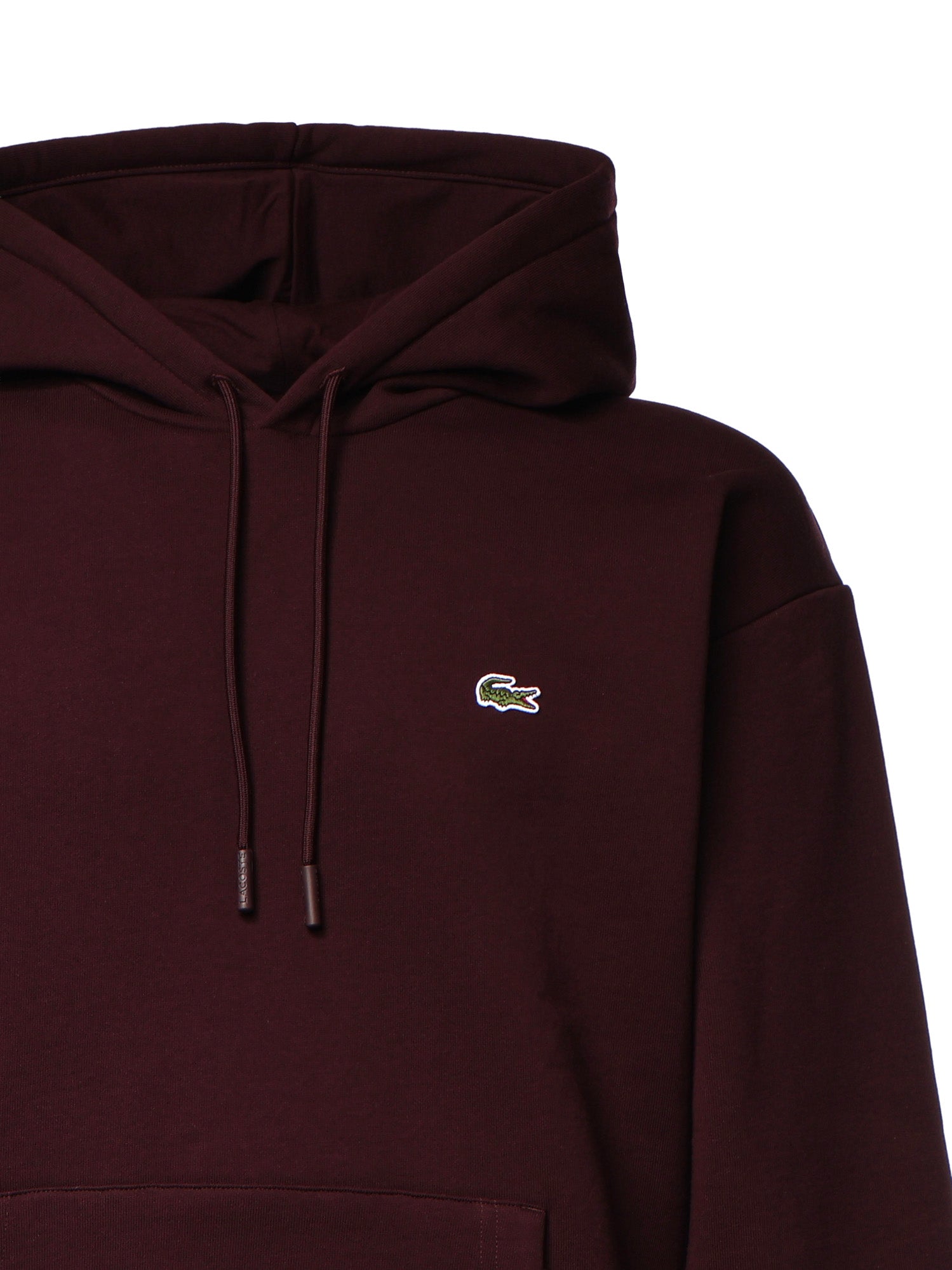 Felpa con cappuccio in misto cotone SH8863 3KE LACOSTE 