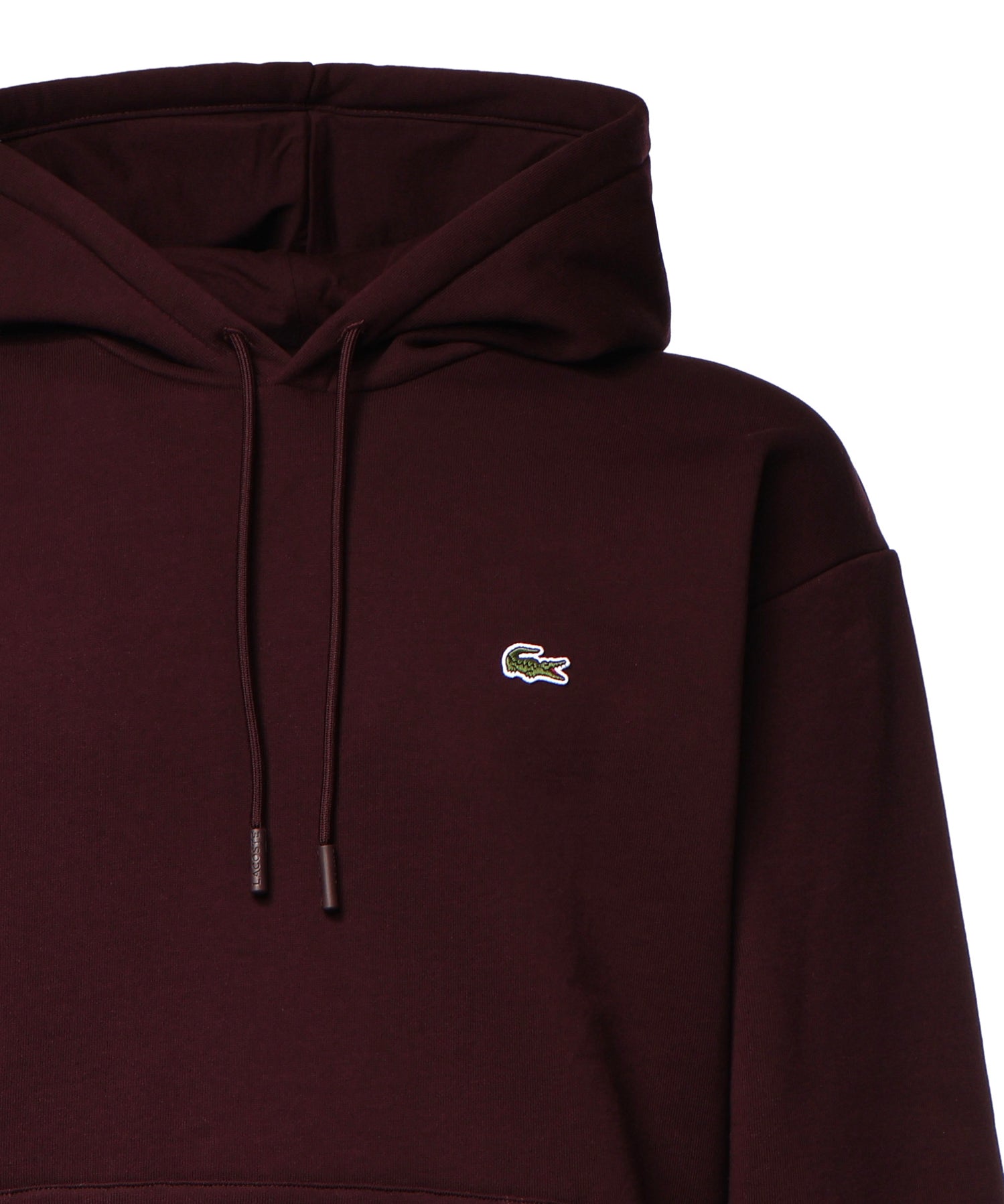 Felpa con cappuccio in misto cotone SH8863 3KE LACOSTE 