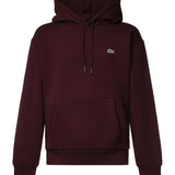 Felpa con cappuccio in misto cotone SH8863 3KE LACOSTE 