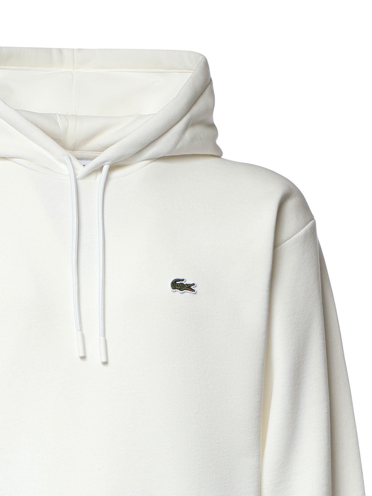 Felpa con cappuccio in misto cotone SH8863 70V LACOSTE 