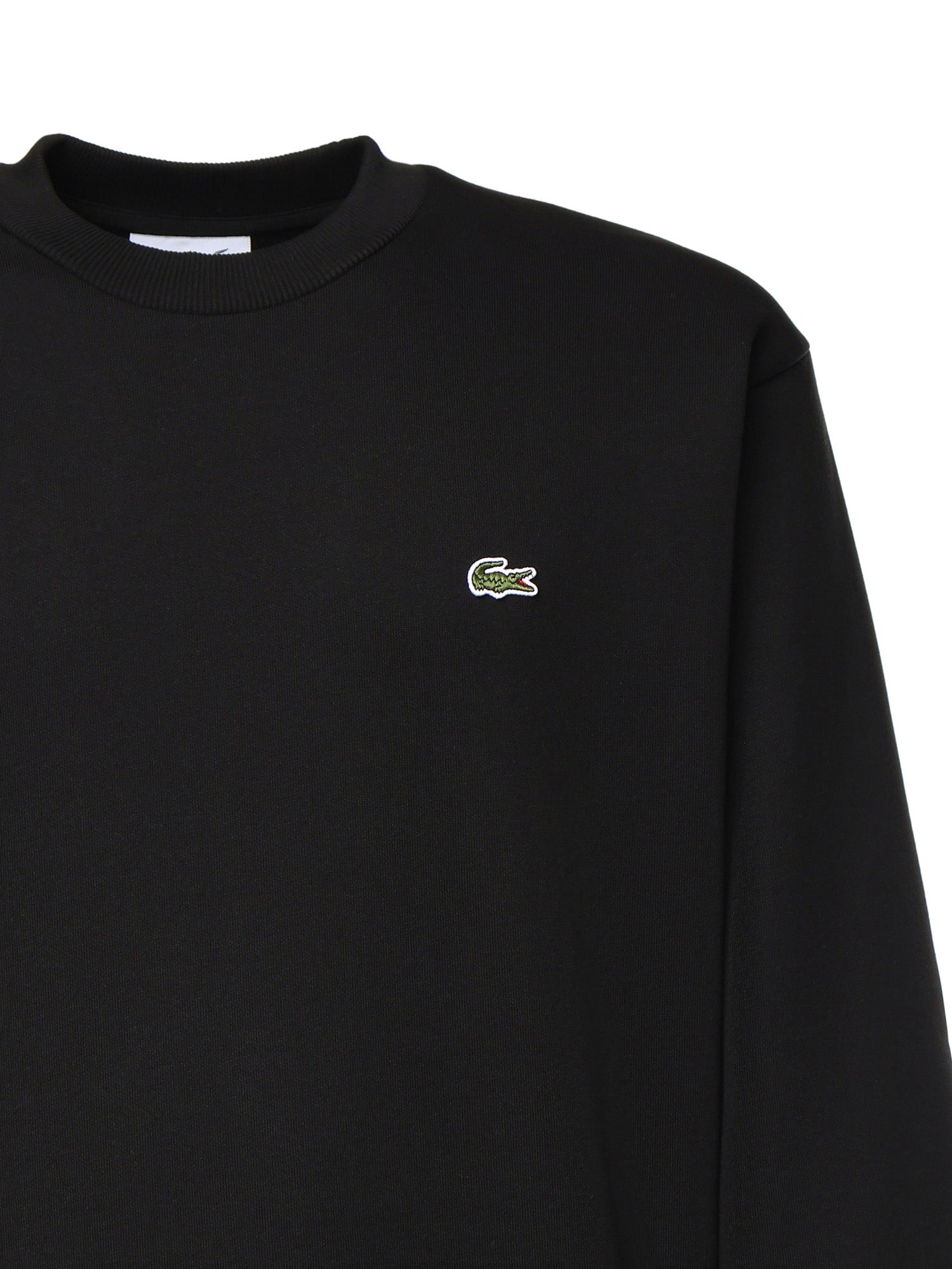 Felpa in misto cotone con logo SH8868 031 LACOSTE 