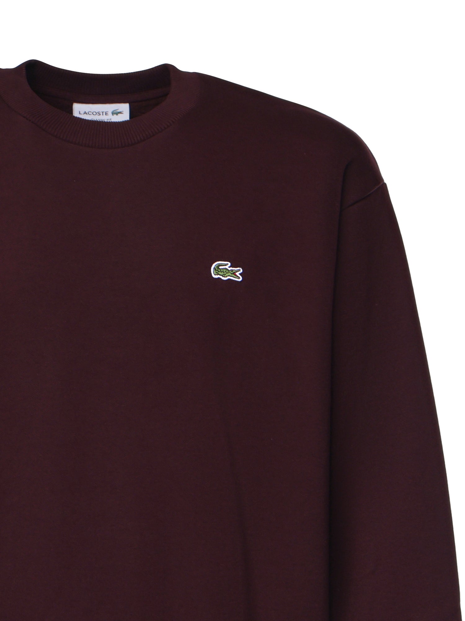 Felpa in misto cotone con logo SH8868 3KE LACOSTE 