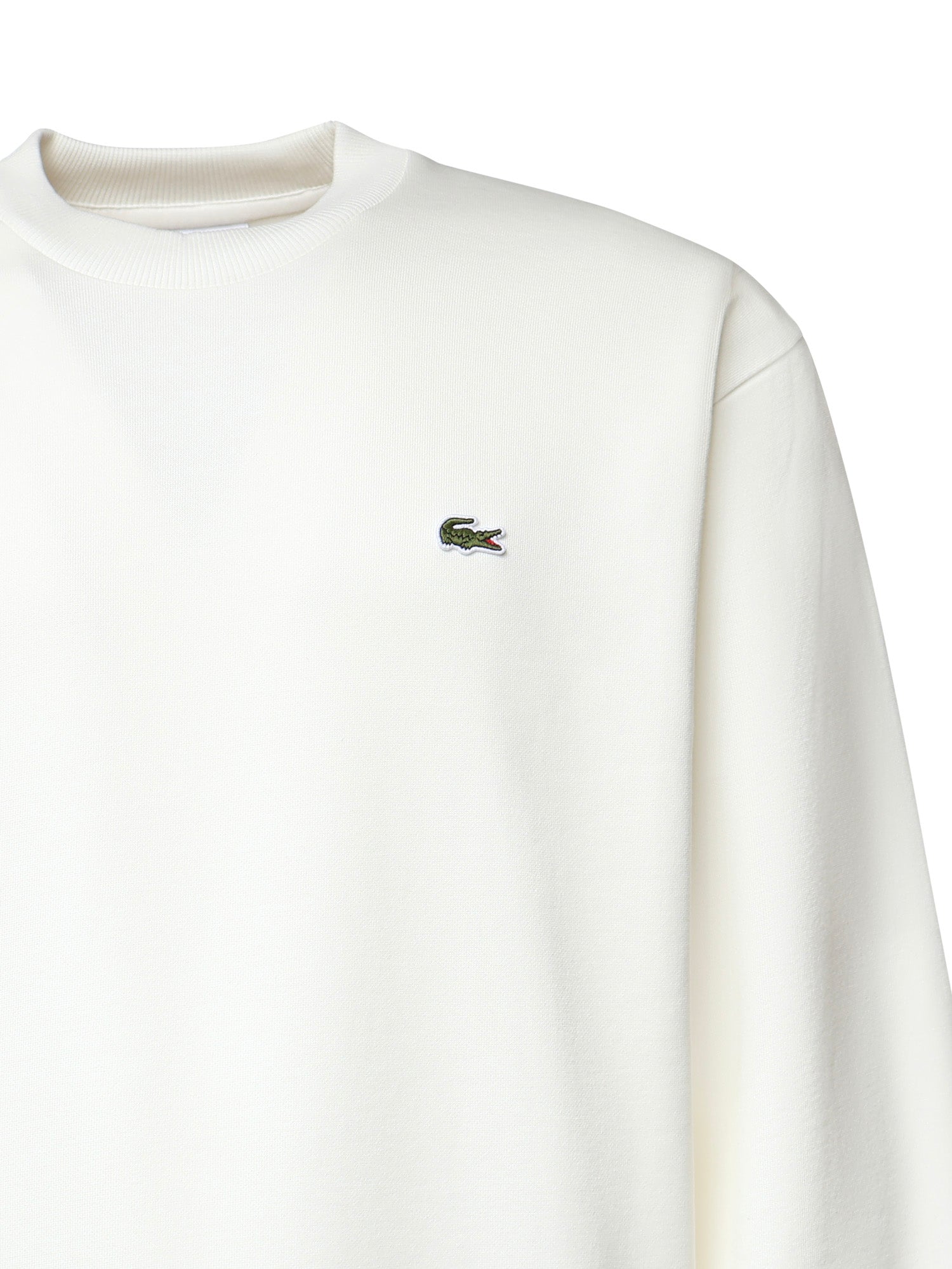 Felpa in misto cotone con logo SH8868 70V LACOSTE 