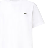 T-shirt in cotone con logo TH7318 001 LACOSTE 
