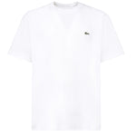 T-shirt in cotone con logo TH7318 001 LACOSTE 