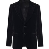 Blazer monopetto in velluto AC6929E CN65503999 LARDINI 