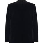 Blazer monopetto in velluto AC6929E CN65503999 LARDINI 