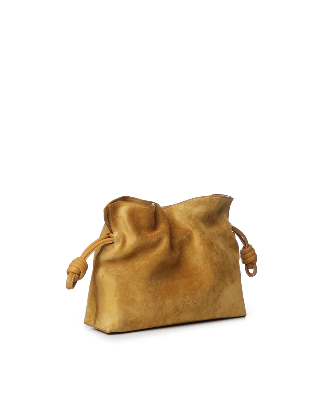 Borsa Flamenco Clutch media in pelle scamosciata A411FC1XFO 3918 LOEWE 
