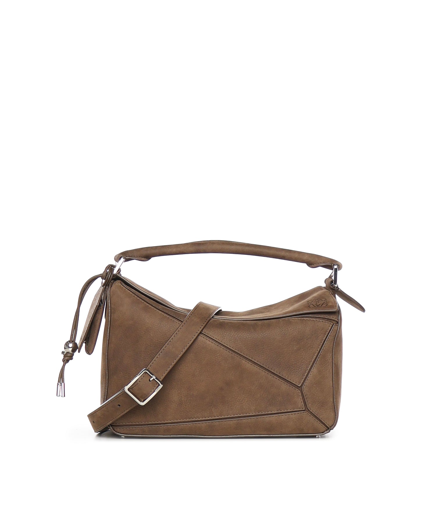 Borsa Featherlight Puzzle piccola in nabuk A510PLSX03 6423 LOEWE 
