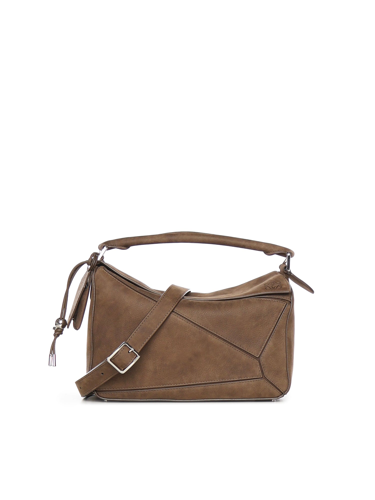 Borsa Featherlight Puzzle piccola in nabuk A510PLSX03 6423 LOEWE 