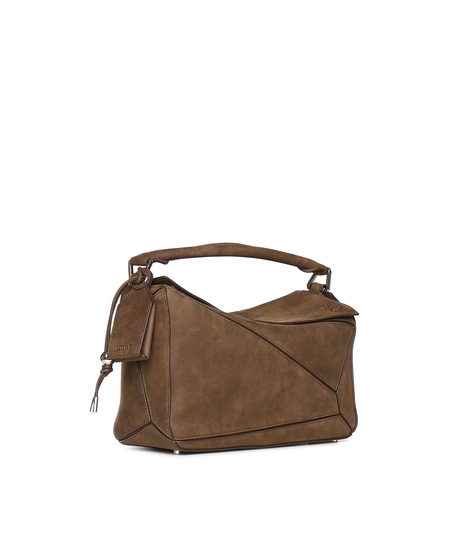 Borsa Featherlight Puzzle piccola in nabuk A510PLSX03 6423 LOEWE 