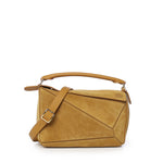 Borsa Featherlight Puzzle piccola in suede A510PLSX20 3818 LOEWE 