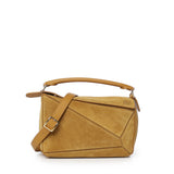 Borsa Featherlight Puzzle piccola in suede A510PLSX20 3818 LOEWE 