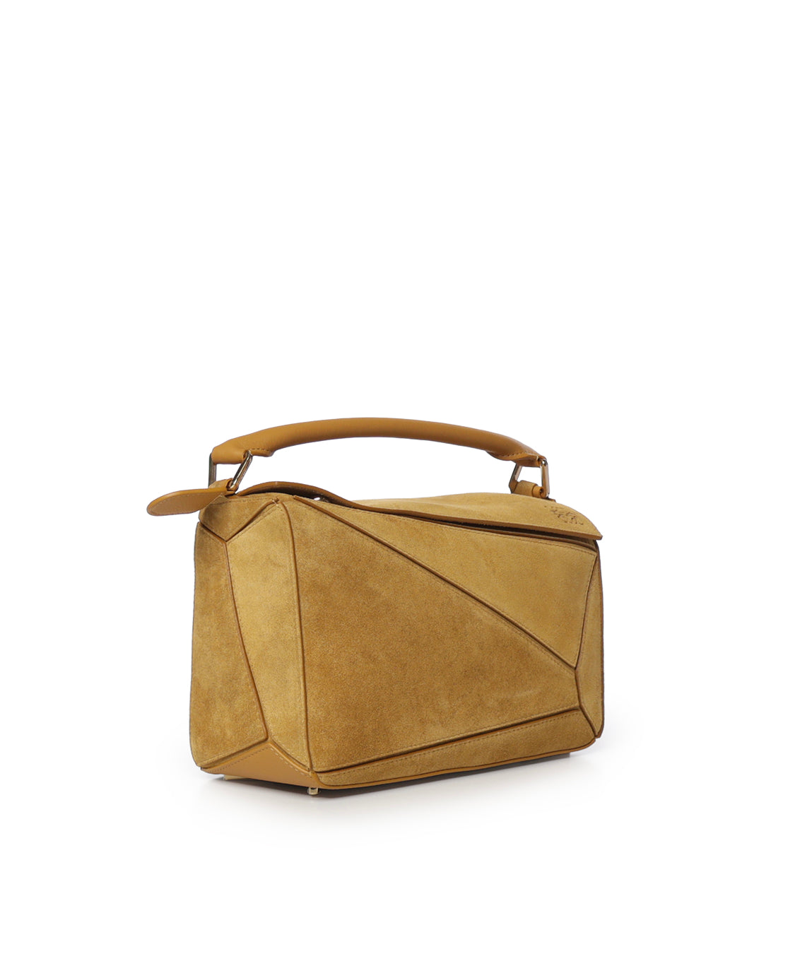 Borsa Featherlight Puzzle piccola in suede A510PLSX20 3818 LOEWE 