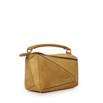 Borsa Featherlight Puzzle piccola in suede A510PLSX20 3818 LOEWE 