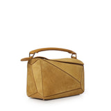 Borsa Featherlight Puzzle piccola in suede A510PLSX20 3818 LOEWE 