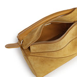 Borsa Featherlight Puzzle piccola in suede A510PLSX20 3818 LOEWE 