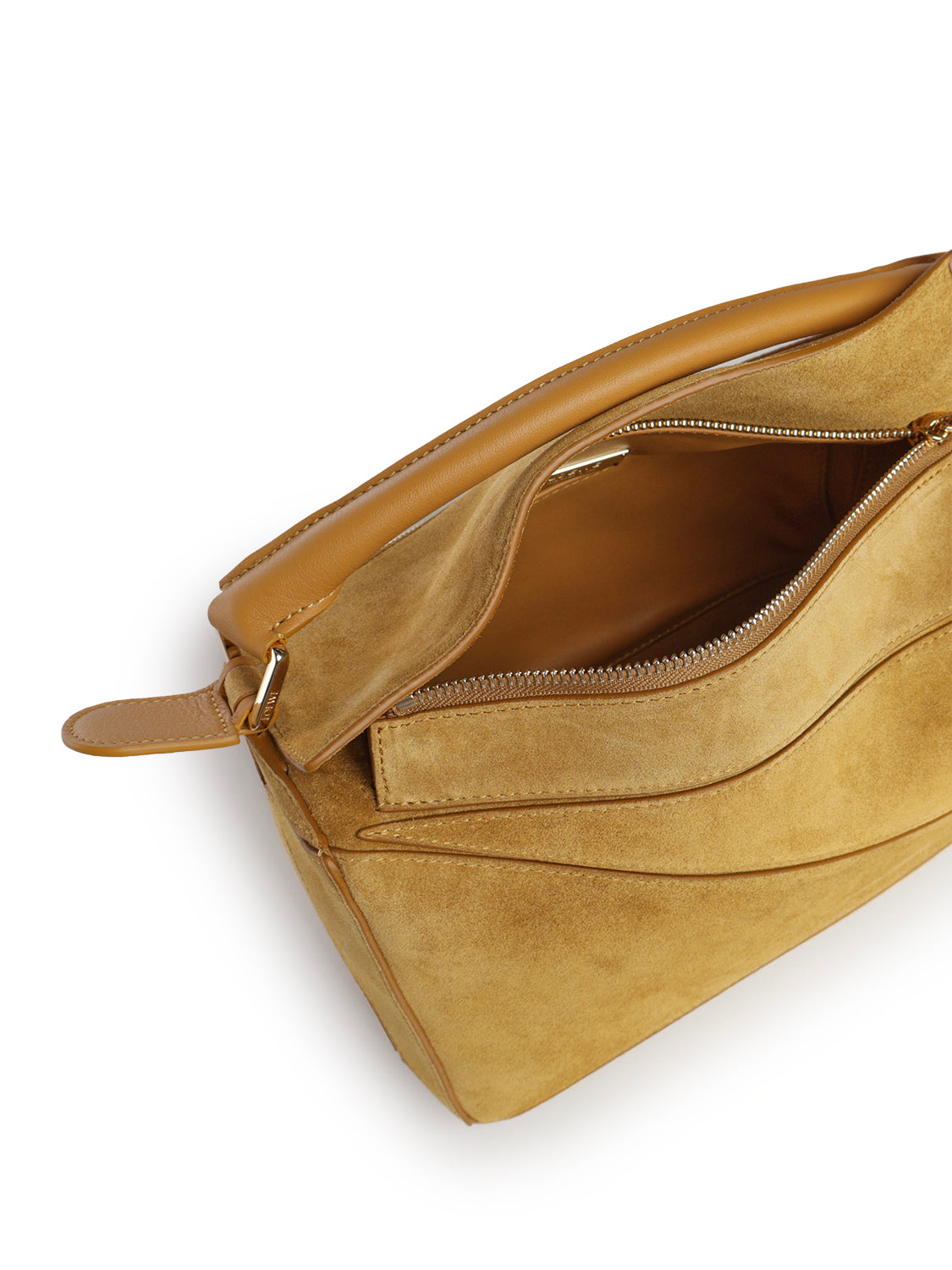 Borsa Featherlight Puzzle piccola in suede A510PLSX20 3818 LOEWE 