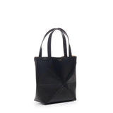 Borsa tote Puzzle Fold mini in pelle di vitello lucida A657V25X01 1100 LOEWE 