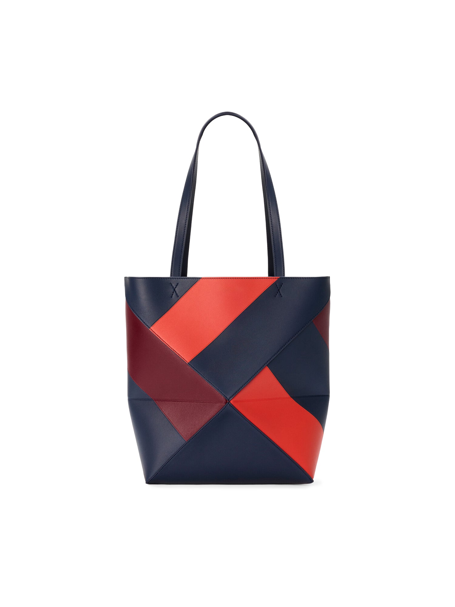 Borsa Puzzle Fold Tote media in pelle di vitello<BR/> A779G50XA6 0223 LOEWE 