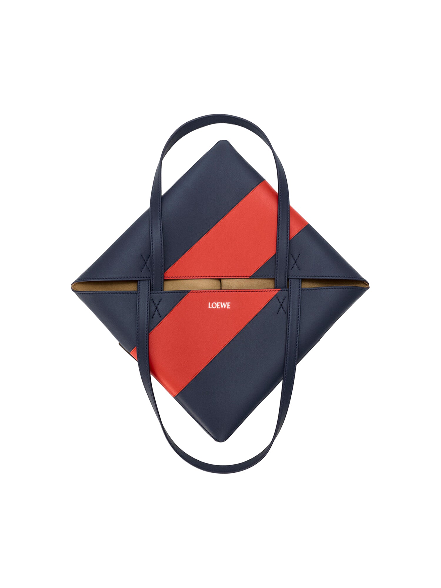 Borsa Puzzle Fold Tote media in pelle di vitello<BR/> A779G50XA6 0223 LOEWE 