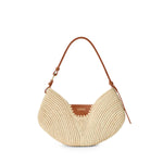 Borsa Loewe Swing media in rafia e pelle ASWISWSX08 2435 LOEWE 