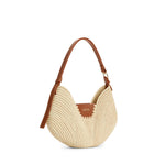 Borsa Loewe Swing media in rafia e pelle ASWISWSX08 2435 LOEWE 