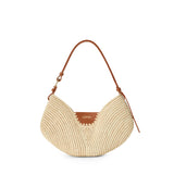Borsa Loewe Swing media in rafia e pelle ASWISWSX08 2435 LOEWE 