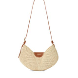 Borsa Loewe Swing media in rafia e pelle ASWISWSX08 2435 LOEWE 