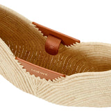 Borsa Loewe Swing media in rafia e pelle ASWISWSX08 2435 LOEWE 