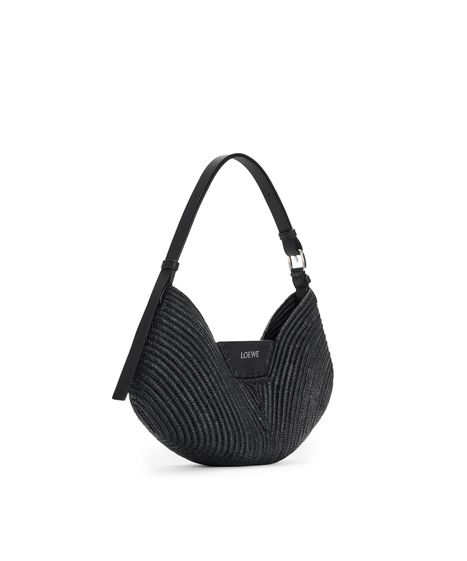 Borsa Loewe Swing media in rafia e pelle ASWISWSX09 1100 LOEWE 
