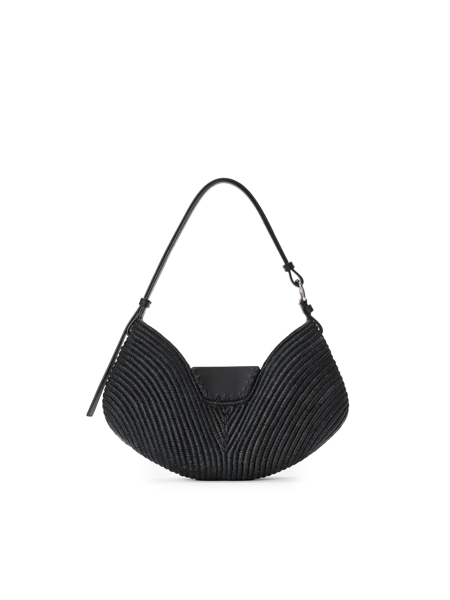 Borsa Loewe Swing media in rafia e pelle ASWISWSX09 1100 LOEWE 